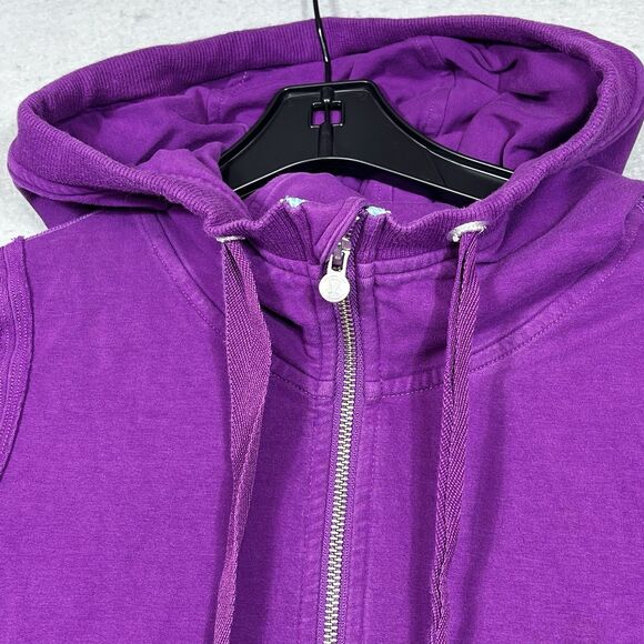 Lululemon Flashback Hoodie Women’s 6 Purple French Terry Sweatshirt Jacket - Picture 2 of 11